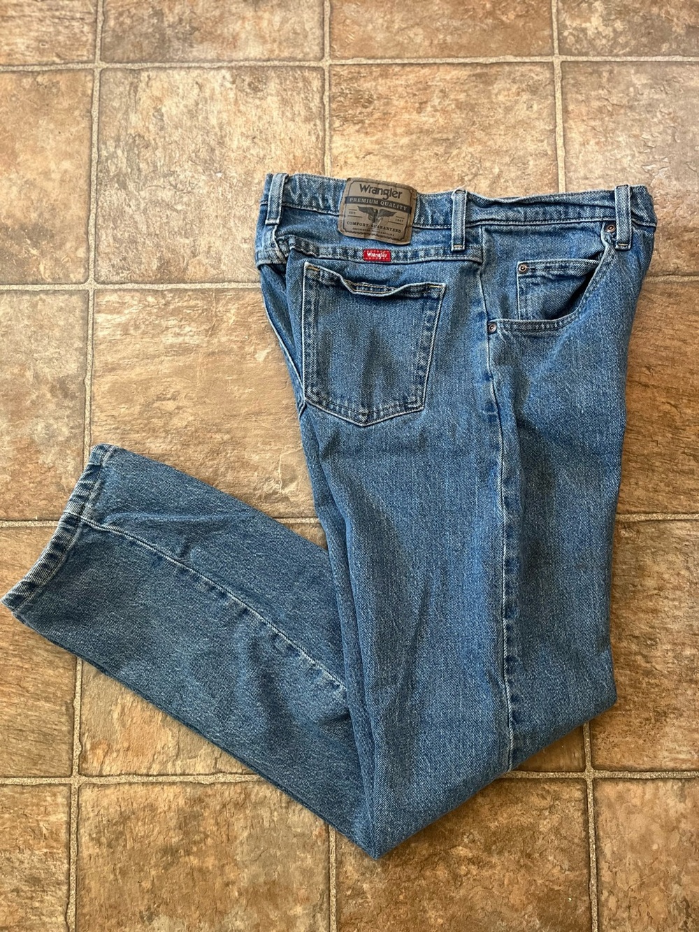 Wrangler Men’s Medium Blue Straight Leg Jeans 30x30 GUC